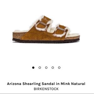 BIRKENSTOCK Arizona Shearling Sandal